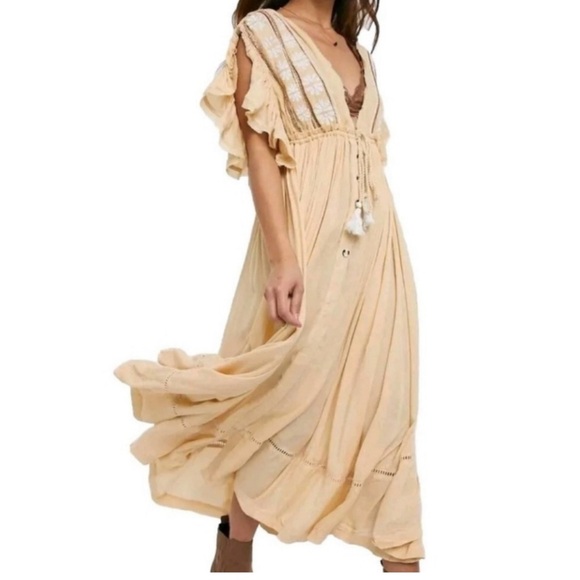 Free People Bali Collection Will Wait for You Midi Dress - Picture 2 of 8